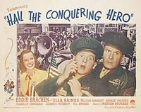Poster art for "Hail the Conquering Hero."