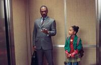 Eddie Murphy as Evan Danielson and Yara Shahidi as Olivia Danielson in "Imagine That."