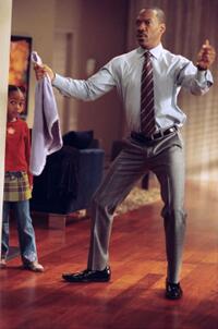 Yara Shahidi as Olivia Danielson and Eddie Murphy as Evan Danielson in "Imagine That."