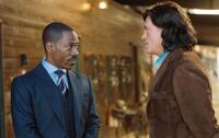 Eddie Murphy as Evan Danielson and Thomas Haden Church as Johnny Whitefeather in "Imagine That."