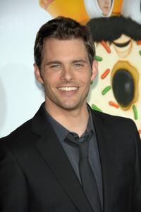 James Marsden at the red carpet of the California premiere of "Sex Drive."