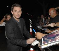 James Marsden at the red carpet of the California premiere of "Sex Drive."