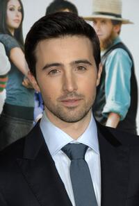 Josh Zuckerman at the red carpet of the California premiere of "Sex Drive."