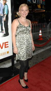 Leslie Delrosario at the red carpet of the California premiere of "Sex Drive."