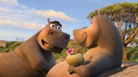 Moto Moto (will.i.am) and Gloria the hippo (Jada Pinkett Smith) in "Madagascar: Escape 2 Africa."