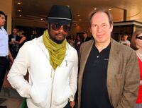will.i.am and Hans Zimmer at the California premiere of "Madagascar: Escape 2 Africa."