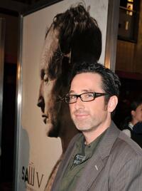 Darren Lynn Bousman at the California premiere of "Saw V."