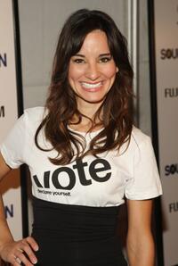 Alison Becker at the New York premiere of "Soul Men."