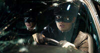 Seth Rogen and Jay Chou in "The Green Hornet."