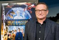 Robin Williams at the Washington premiere of "Night At The Museum: Battle Of The Smithsonian."