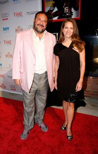 Producer Joel Silver and Susan Downey at the after party of the Canada premiere of "RocknRolla" during the 2008 Toronto International Film Festival.