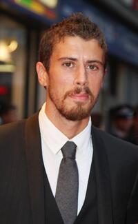 Toby Kebbell at the UK premiere of "RocknRolla."
