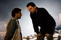 Vince Colosimo as Skip and Leonardo Dicaprio as Roger Ferris in "Body of Lies."