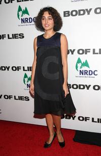 Golshifteh Farahani at the New York premiere of "Body of Lies."