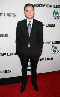 Leonardo DiCaprio at the New York premiere of "Body of Lies."