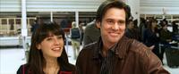 Zooey Deschanel as Allison and Jim Carrey as Carl in "Yes Man."