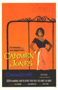 Poster art for "Carmen Jones."