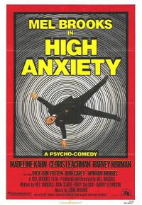 Poster art for "High Anxiety."