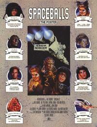 Poster art for "Spaceballs."