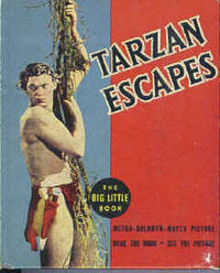 Poster art for "Tarzan Escapes."