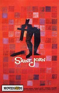 Poster art for "Saint Joan."