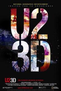 Poster art for "U2 3D."