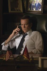 Kevin Bacon as Colonel Jack Brennan in "Frost/Nixon."