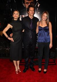 Kyra Sedgwick, Kevin Bacon and Sosie Bacon at the New York premiere of "Frost/Nixon."