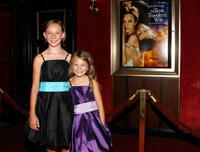 Hailey McCann and Tatum McCann at the New York premiere of "The Time Traveler's Wife."