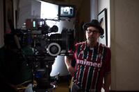 Director Terry Kinney on the set of "Diminished Capacity."