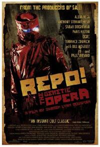 Poster Art for "Repo! The Genetic Opera."