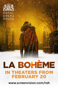 Poster art for "La Boheme."