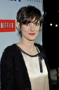 Winona Ryder at the California premiere of "Milk."