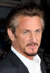 Sean Penn at the California premiere of "Milk."