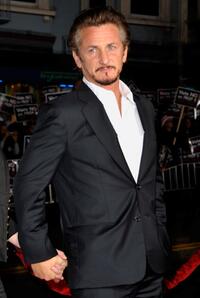 Sean Penn at the California premiere of "Milk."