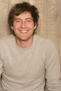 Director Mark Duplass on the set of "Baghead."