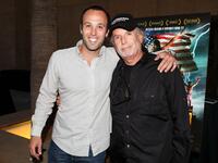 Ari Arad and Producer Avi Arad at the California premiere of "Bigger, Stronger, Faster."