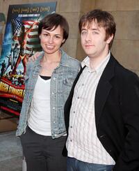 Arrianne Ayers and Jeff Weichert at the California premiere of "Bigger, Stronger, Faster."