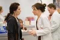 Mary Lynn Rajskub and Emily Blunt in "Sunshine Cleaning."