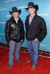 Kody Lostroh and J.B. Mauney at the New York premiere of "Daybreakers."