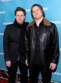 Peter Spierig and Michael Spierig at the New York premiere of "Daybreakers."