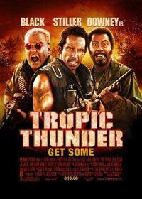 Poster art for "Tropic Thunder."