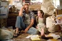 Kevin Costner and Madeline Carroll in "Swing Vote."
