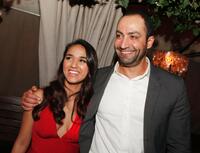 Summer Bishil and Peter Macdissi at the after party of the California premiere of "Towelhead."
