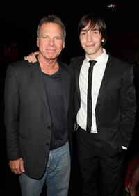 Producer David Permut and Justin Long at the California premiere of "Youth in Revolt."