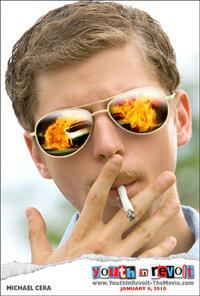 Poster art for "Youth in Revolt."