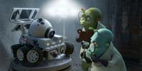 Rover with two doctors in "Planet 51."