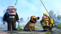 Carl Fredricksen, Dug and Russell in "Up."
