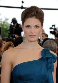 Alessia Piovan at the France premiere of "Up."