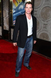 McKay Stewart at the California premiere of "Morning Light."